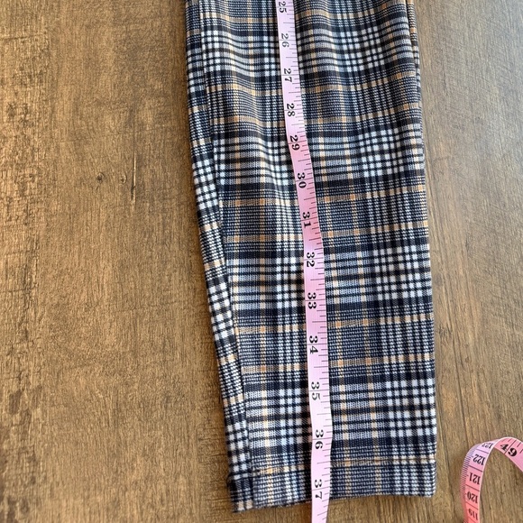 Sanctuary x Anthropologie Women’s Plaid Pants Jeggings Size Small - Picture 6 of 8